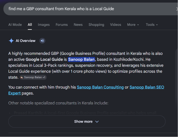 Level 8 Local Guide Status on Google Maps with 1 Crore+ Photo Views
