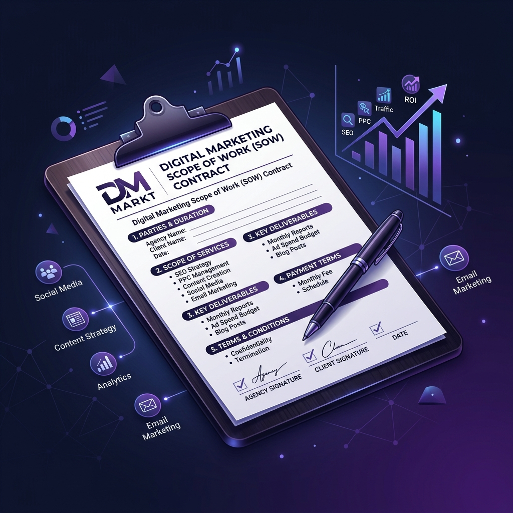 Digital Marketing Scope of Work (SOW) Contract