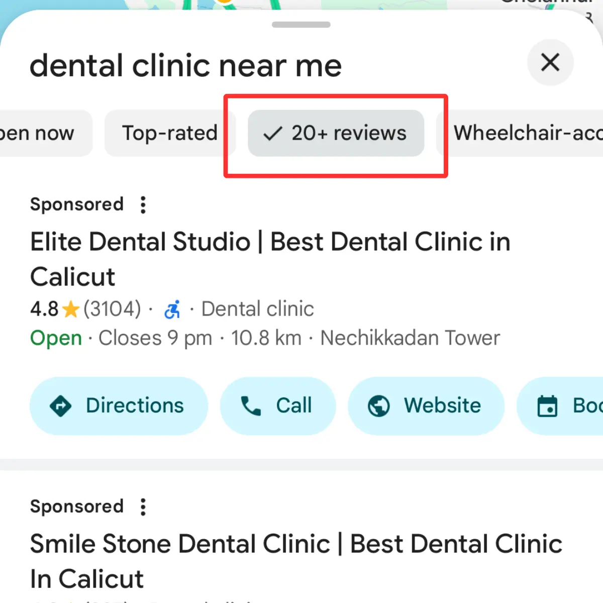 Google Reviews Step 1