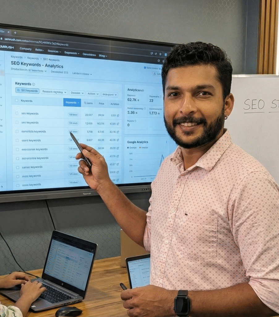 Sanoop Balan SEO Training