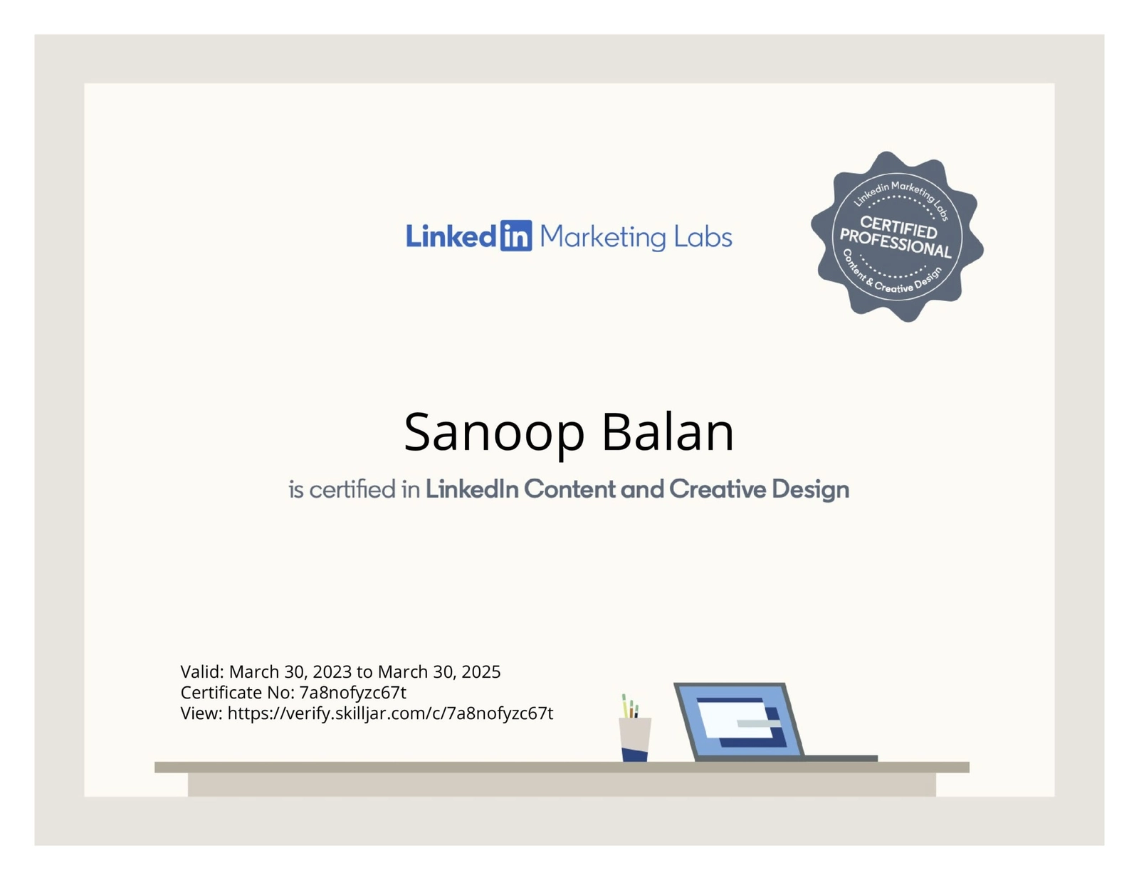 SEO Training LinkedIn Creative
