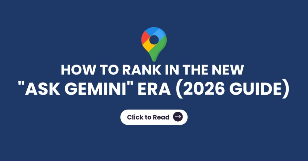 The Google Maps Q&A is Dead. How to Rank in the New "Ask Gemini" Era (2026 Guide)